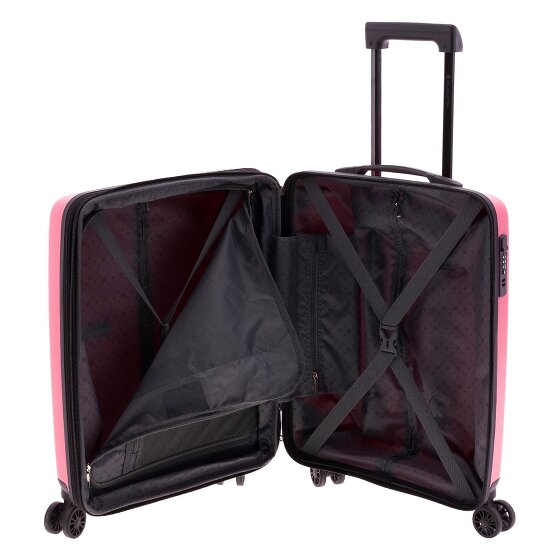 Gladiator 1700 4 kółka Walizka kabinowy 55 cm z plisą rozprężną