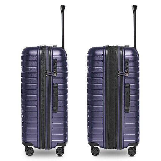 Pactastic Collection 04 THE MEDIUM + 4 kółka Walizka M 66 cm z plisą rozprężną
