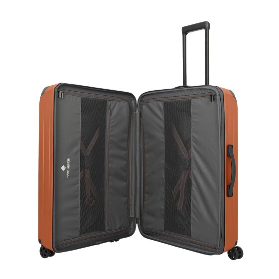 Travelite Dynamiic 4 kółka Zestaw walizek 3-części z plisą rozprężną