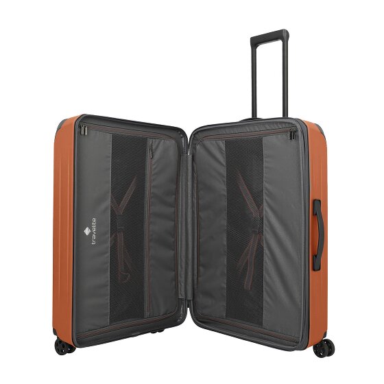 Travelite Dynamiic 4 kółka Zestaw walizek 3-części z plisą rozprężną