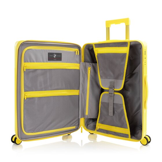 Heys HiLite 4 kółka Zestaw walizek 3-części z plisą rozprężną