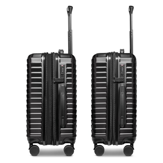 Redolz Essentials 18 4 kółka Walizka kabinowy 55 cm z plisą rozprężną