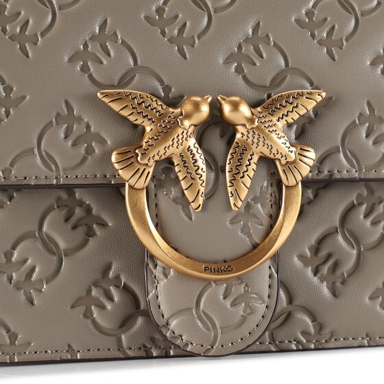 PINKO Love One Torba na ramię Skórzany 21 cm