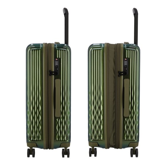 Pack Easy Flow 4 kółka Walizka M 66 cm z plisą rozprężną