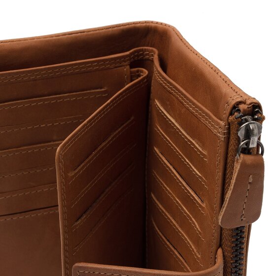 The Chesterfield Brand Landau Portfel Ochrona RFID Skórzany 9.5 cm