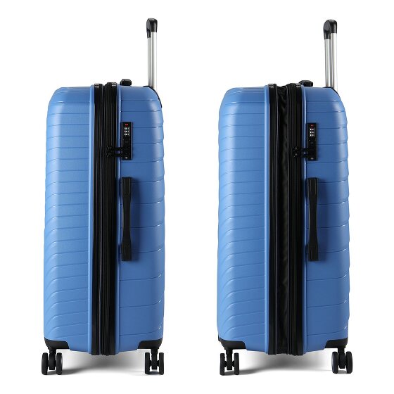 Benzi 5808 4 kółka Walizka 74 cm z plisą rozprężną