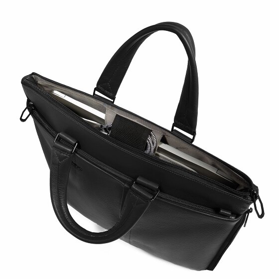 Piquadro Russel Teczka Ochrona RFID Skórzany 42 cm Komora na laptopa