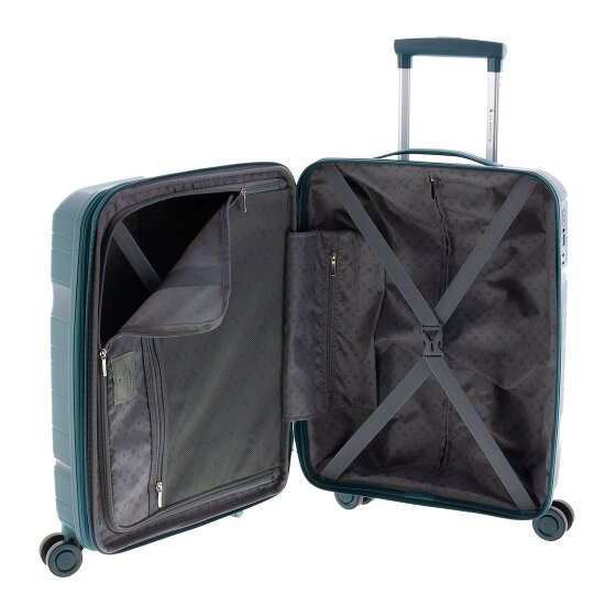 Gladiator 3800 4 kółka Walizka kabinowy 55 cm z plisą rozprężną