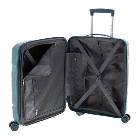 Gladiator 3800 4 kółka Walizka kabinowy 55 cm z plisą rozprężną