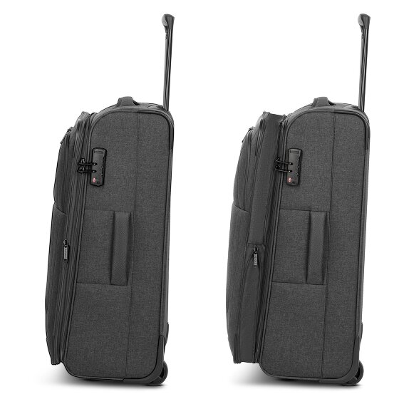 Redolz Essentials 12 2 kółka Walizka M 67 cm z funkcją poszerzenia