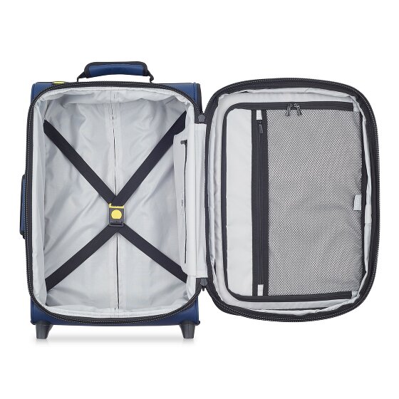 Delsey Paris Maubert 2.0 2 kółka Walizka kabinowy 55 cm z plisą rozprężną