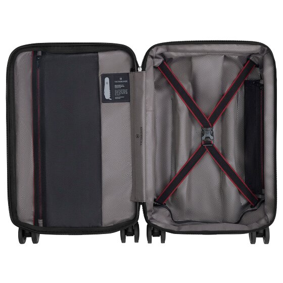 Victorinox Spectra 3.0 4 kółka Walizka kabinowy 55 cm Komora na laptopa z plisą rozprężną