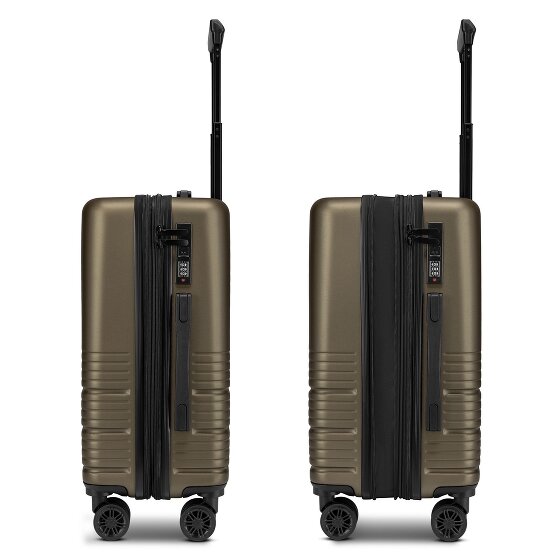 camel active Hanoi 4 kółka Walizka kabinowy S 55 cm z plisą rozprężną