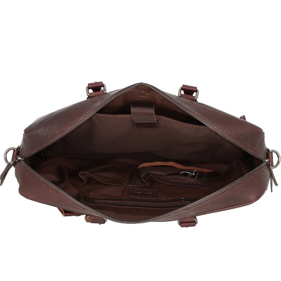 Burkely Antique Avery Briefcase Leather 46 cm Komora na laptopa