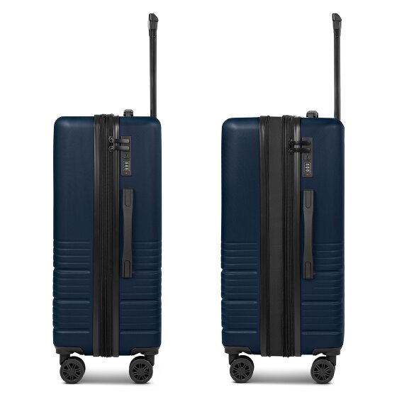 camel active Hanoi 4 kółka Zestaw walizek 3-części z plisą rozprężną