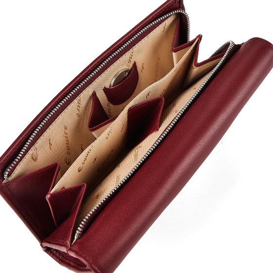 Esquire Athena Portfel Ochrona RFID Skóra 17.5 cm