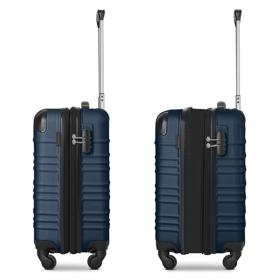 Wenger Amplar Evo 4 kółka Walizka kabinowy S 53 cm z plisą rozprężną