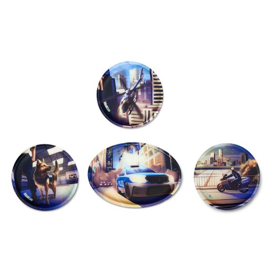 Ergobag Zestaw tornistrów 6 szt. z zestawem rzepów