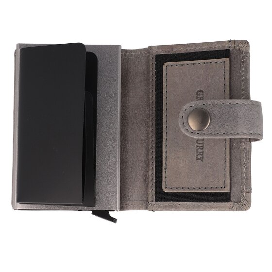 Greenburry Vintage Portfel Ochrona RFID Skórzany 7.5 cm