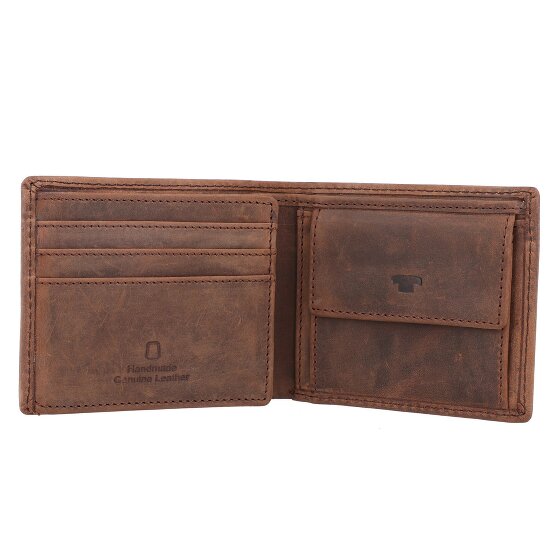 Tom Tailor Ron Portfel Ochrona RFID Skórzany 10 cm