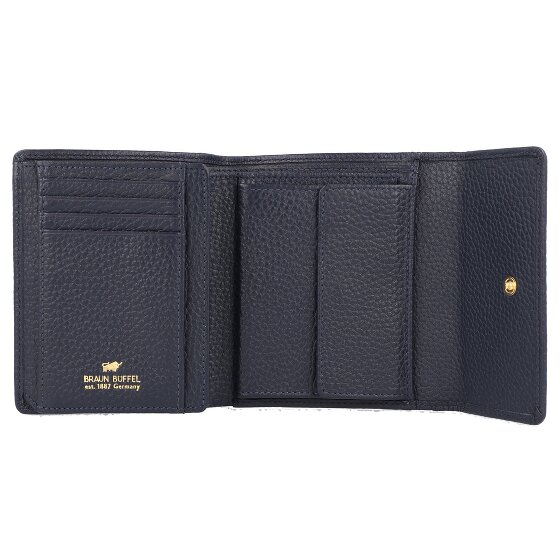 Braun Büffel Asti Portfel Ochrona RFID Skóra 12 cm