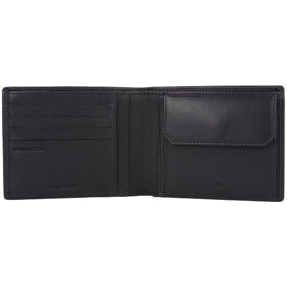Samsonite Attack 2 Portfel RFID Skóra 12 cm