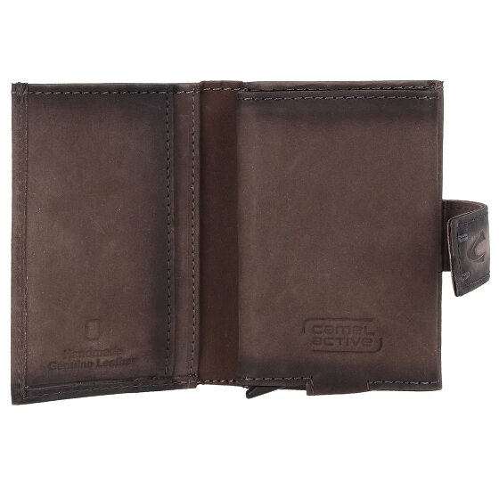 camel active Dallas Etui na karty kredytowe Ochrona RFID Skórzany 7 cm