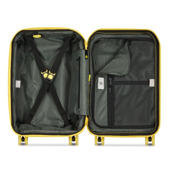 Delsey Paris Rempart 2.0 4 kółka Walizka kabinowy 55 cm z plisą rozprężną