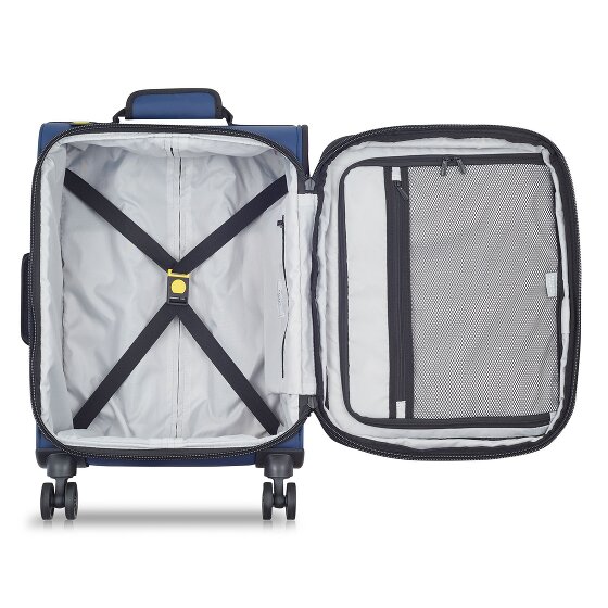 Delsey Paris Maubert 2.0 4 kółka Walizka kabinowy 55 cm z plisą rozprężną
