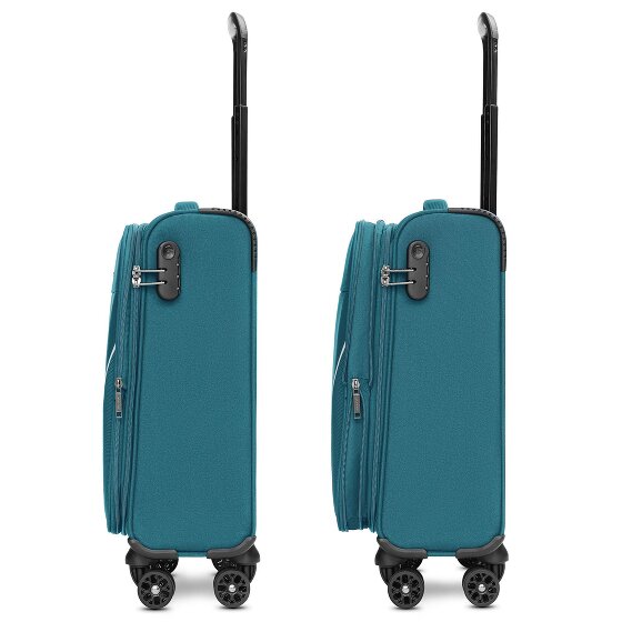 Stratic taska 4-kołowy wózek kabinowy S 55 cm z plisą poszerzającą