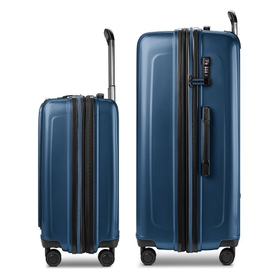Redolz Essentials 14 zestaw walizek na 4 kółkach 2 szt. przegroda na laptopa z elastycznym zagięciem