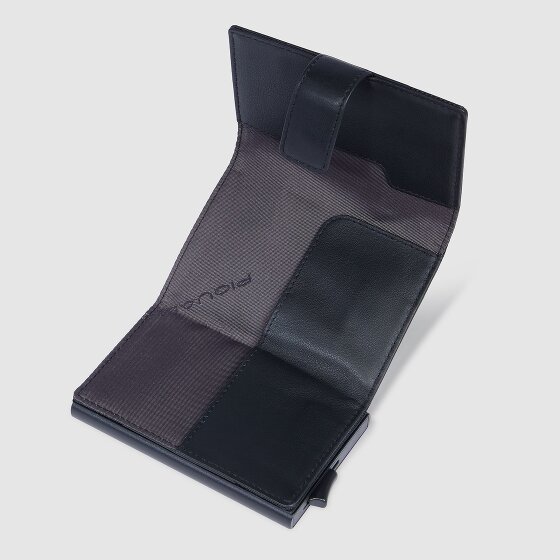 Piquadro PQ-Earth Etui na karty kredytowe Ochrona RFID Skórzany 6.5 cm