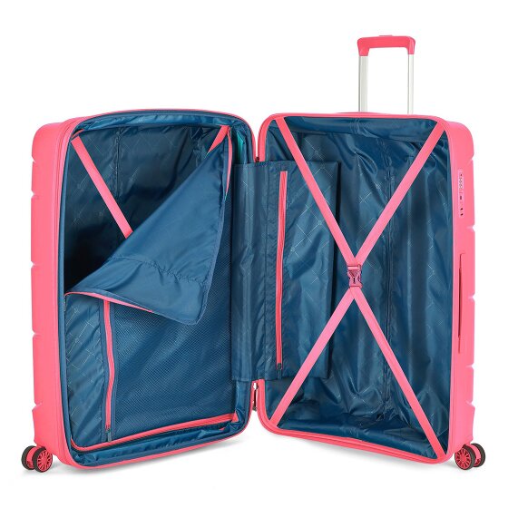 MODO by Roncato Starlight 3.0 4 kółka Walizka 75 cm z plisą rozprężną