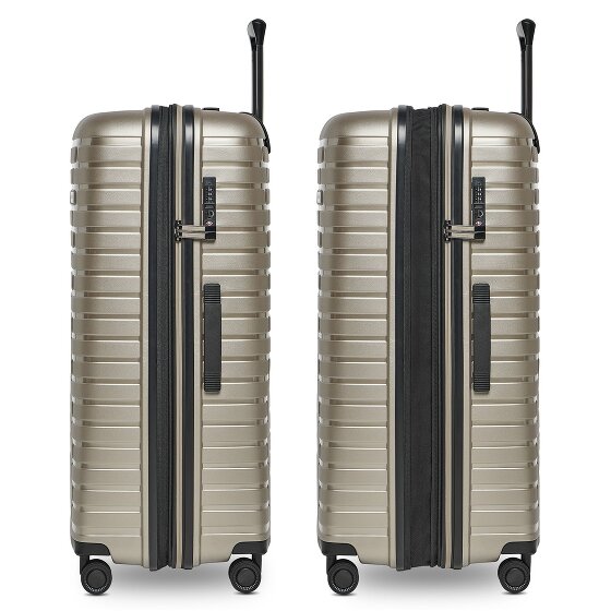 Pactastic Collection 04 THE LARGE + 4 kółka Walizka L 75 cm z plisą rozprężną