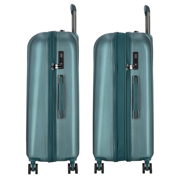 Polestream Moonrock 4 kółka Walizka 78 cm z plisą rozprężną