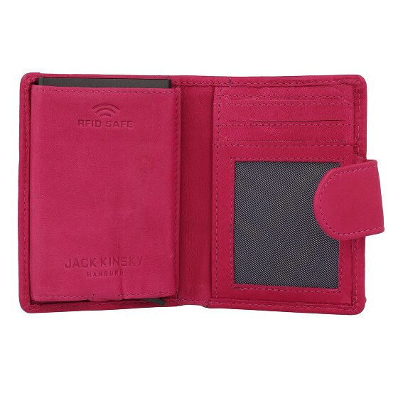 Jack Kinsky Aruba Portfel Ochrona RFID Skórzany 7.5 cm