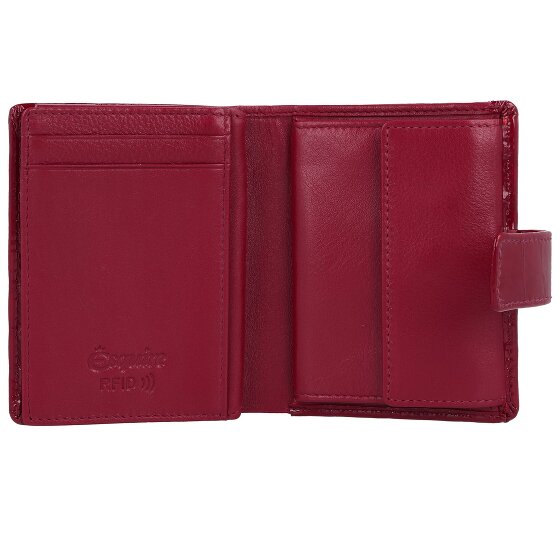 Esquire Nizza Portfel Ochrona RFID Skórzany 9.5 cm