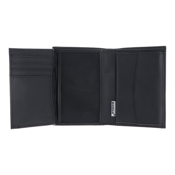 oxmox Leather Portfel Ochrona RFID Skóra 13 cm