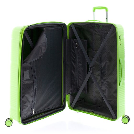 Gladiator 0800 4 kółka Walizka 76 cm z plisą rozprężną