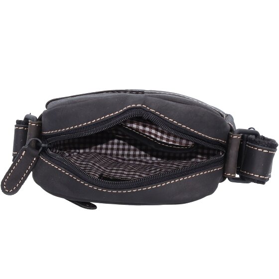 Jack Kinsky Baltimore 1 Skórzana torba na ramię 14 cm