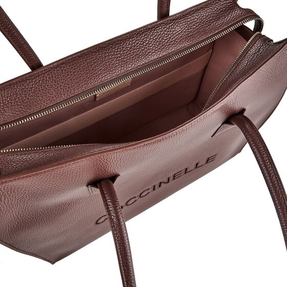 Coccinelle Myrtha Torba na ramię Skóra 40 cm Komora na laptopa