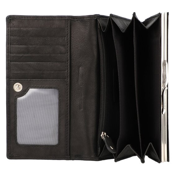 Greenburry Basic Wallet RFID Leather 17 cm