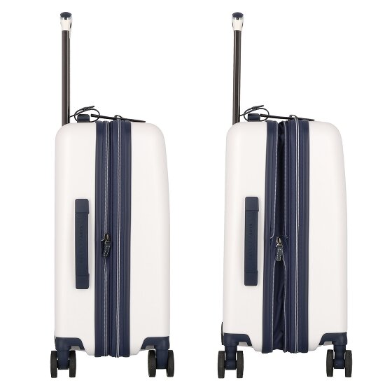 Delsey Paris Cadence 4 kółka Walizka kabinowy 55 cm z plisą rozprężną