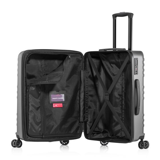 Pack Easy Mena 4 kółka Walizka 64 cm z plisą rozprężną