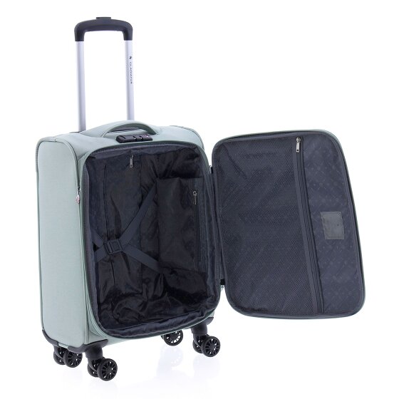 Gladiator 3700 4 kółka Walizka kabinowy 55 cm z plisą rozprężną