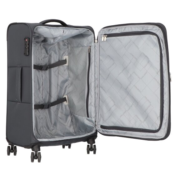 Worldpack Dublin 4 kółka Zestaw walizek 3-części z plisą rozprężną