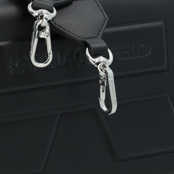 Karl Lagerfeld Ikon Torba na ramię Skórzany 25 cm