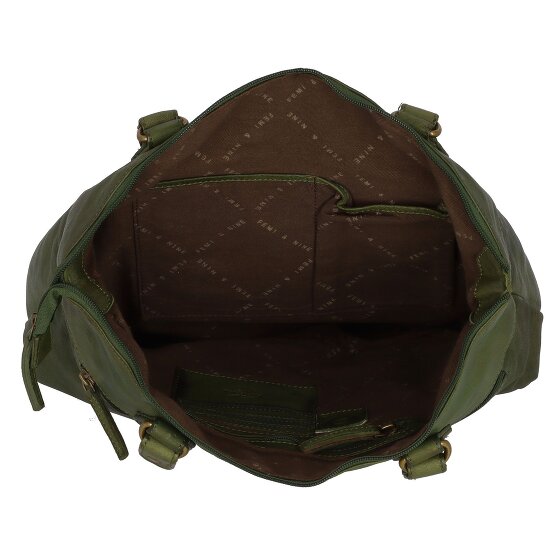Greenland Nature Femi & Nine Torba na ramię Skóra 35 cm