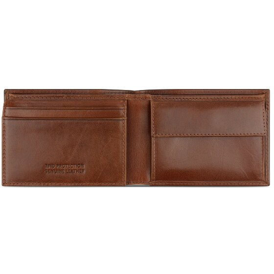 bugatti Nobile Portfel Ochrona RFID Skórzany 10.5 cm