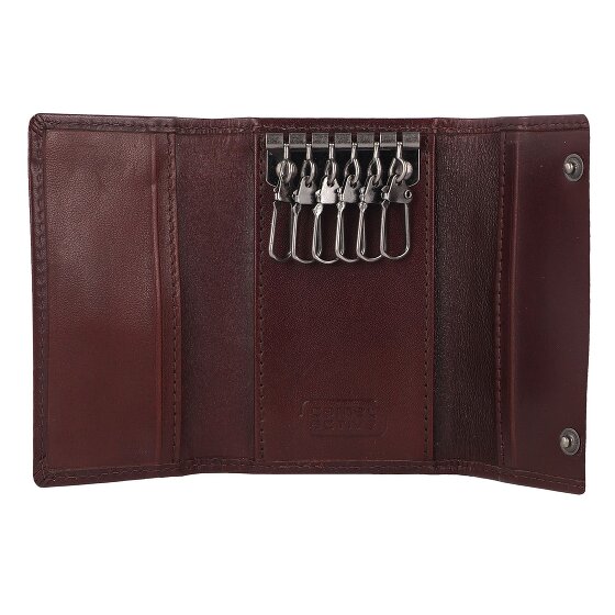 camel active Wood Portfel z kluczem Skórzany 6.5 cm